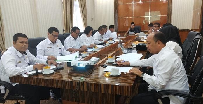 Memasuki Tahun Anggaran Baru, Kanwil Kemenag Riau Laksanakan Telaah DIPA 2020