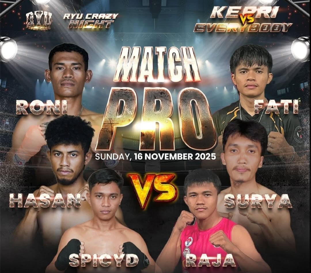 Fati Aro Siap Berlaga di Partai Perebutan Sabuk “Ryu Crazy Night Kepri Versus Everybody”