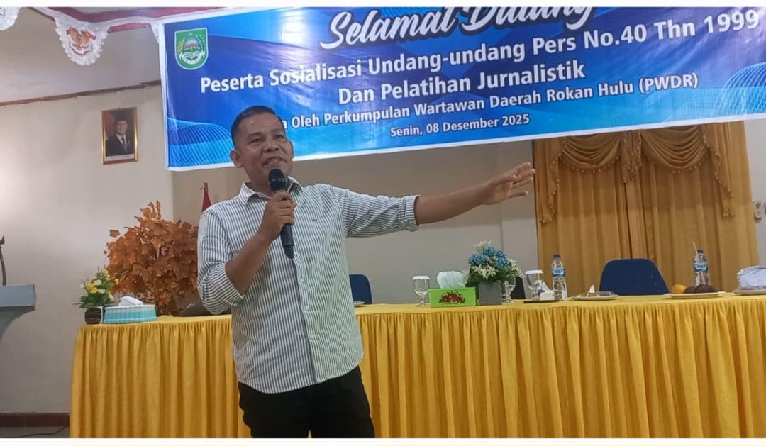 Wabup Syafaruddin Poti Tekankan “Jurnalisme Sehat” di Sosialisasi UU Pers PWDR — Akhir Yani Guncang Ruang Pelatihan dengan Materi Berkelas