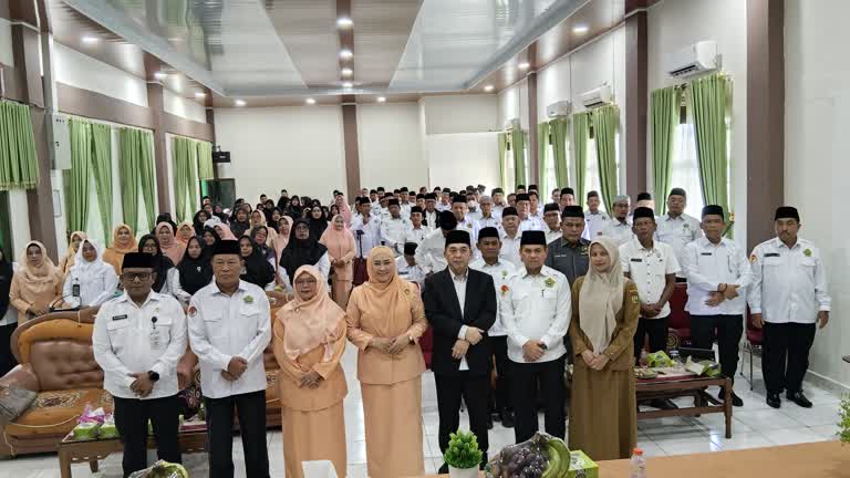 Pisah Sambut Kakan Kemenag Kampar Berlangsung Khidmat, Erizon Efendi Tegaskan Pelayanan Cepat, Mudah, dan Gratis