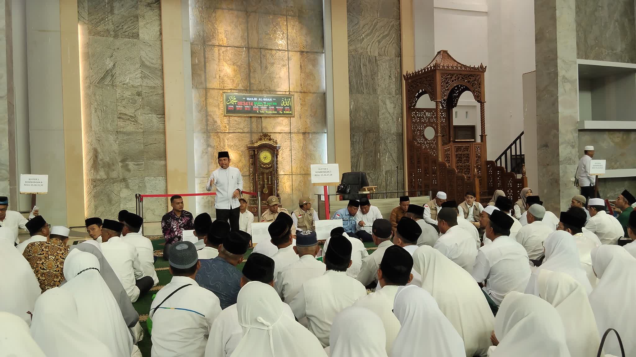 452 JCH Kampar “Ditempa” di Manasik Haji 1447 H, Dirhamsyah: Jangan Anggap Ini Sekadar Formalitas