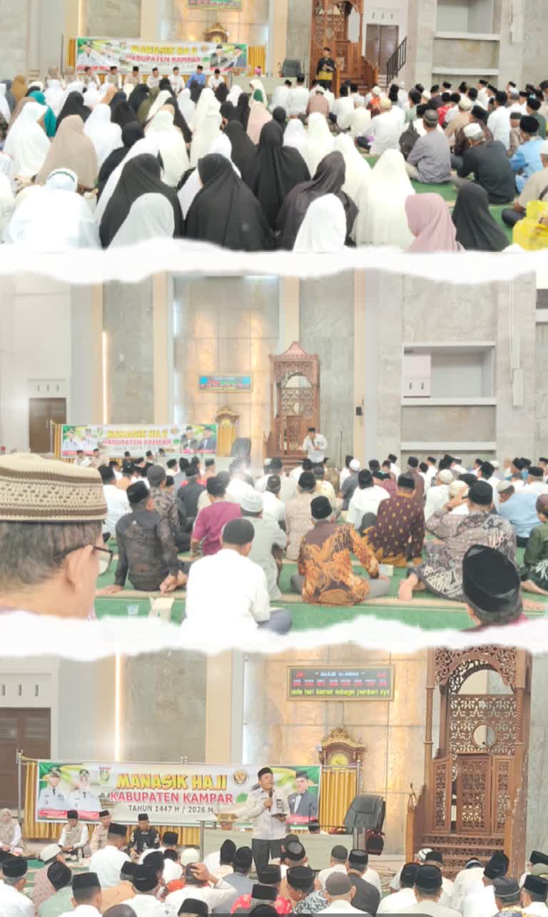 JCH Kampar Digembleng Total: Dari Fikih Murur hingga Tazkiyatun Nafs, Bekal Menuju Haji Mabrur Dipertegas