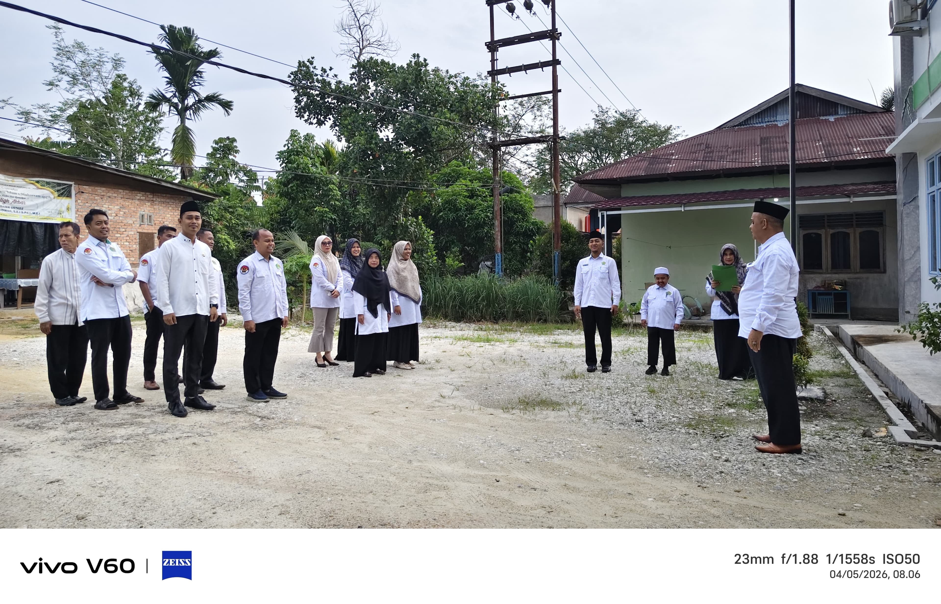 Apel Pagi KUA Tambang, Rahmad : Disiplin Harga Mati, Integritas Jadi Pondasi Kinerja
