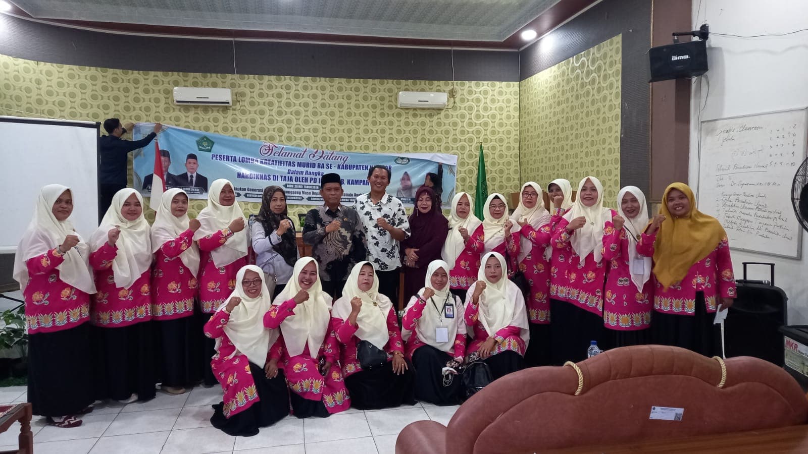 Lomba Kreativitas Anak RA Se-Kampar Berlangsung Meriah, Jadi Ajang Tumbuhkan Generasi Islami dan Percaya Diri