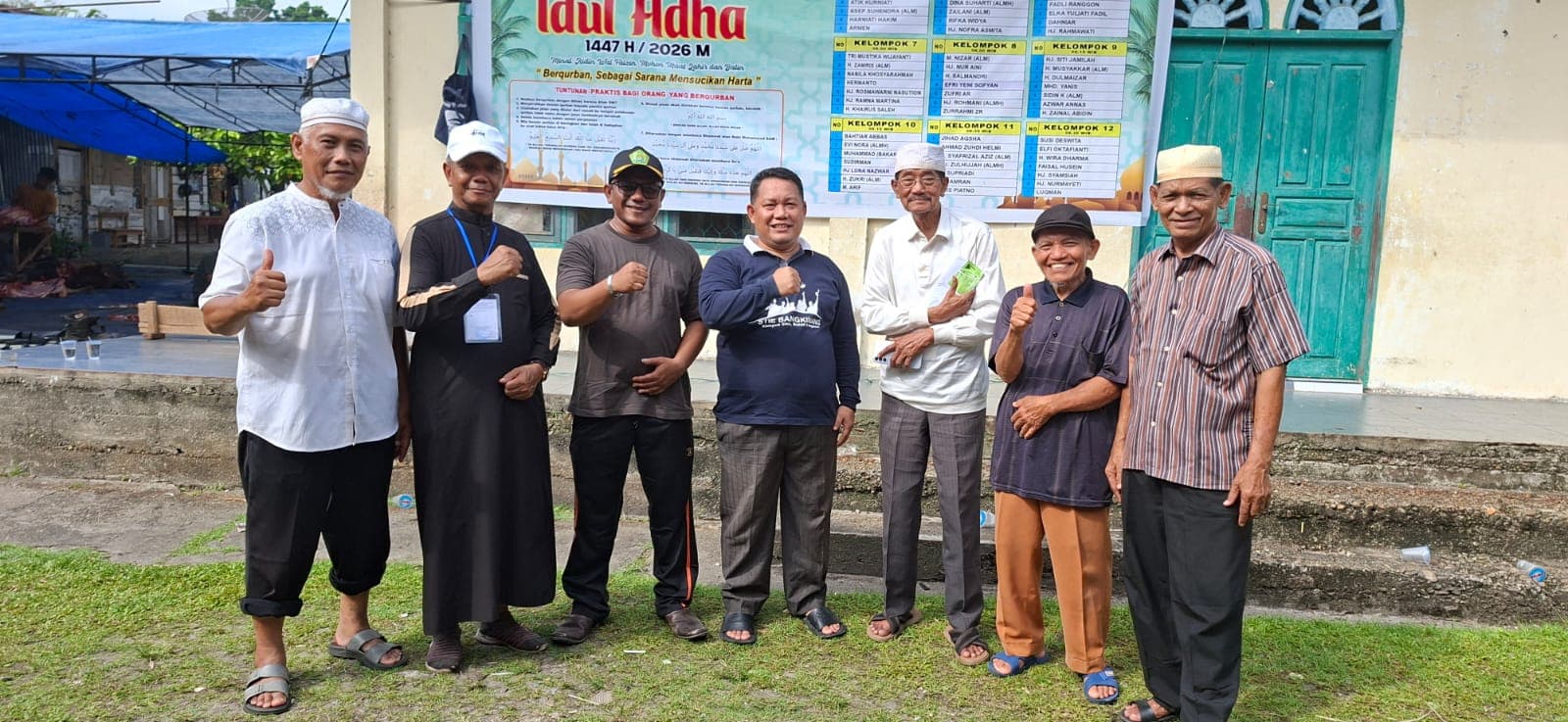 Kasubbag TU Kemenag Kampar Fadhli, Turun Langsung Pantau Pelaksanaan Qurban, Pastikan Berjalan Lancar dan Sesuai Syariat