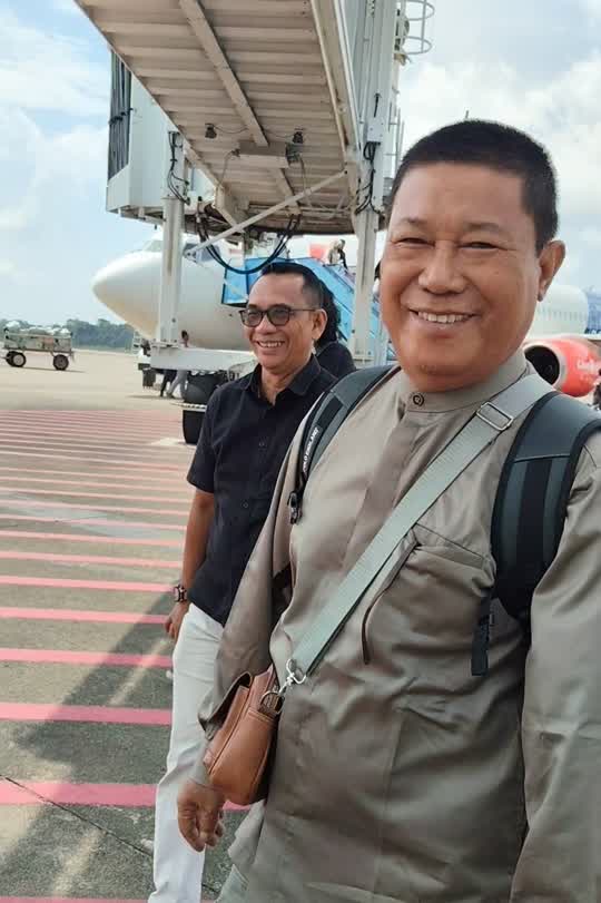 Kakan Kemenag Kampar Erizon Efendi Turun Langsung ke Batam, Pastikan Sambut Kepulangan Jamaah Haji Kampar