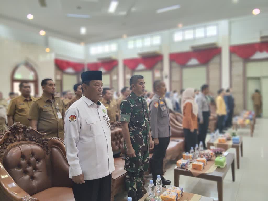 Kakan Kemenag Kampar Hadiri Pencanangan Sensus Ekonomi 2026, Dorong Masyarakat Berikan Data yang Jujur dan Akurat