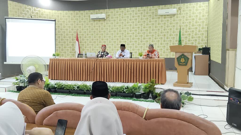 Dorong ASN Raih Gelar Magister dan Doktor, Kasubbag TU Kemenag Kampar Hadiri Sosialisasi Pascasarjana UIN Suska Riau