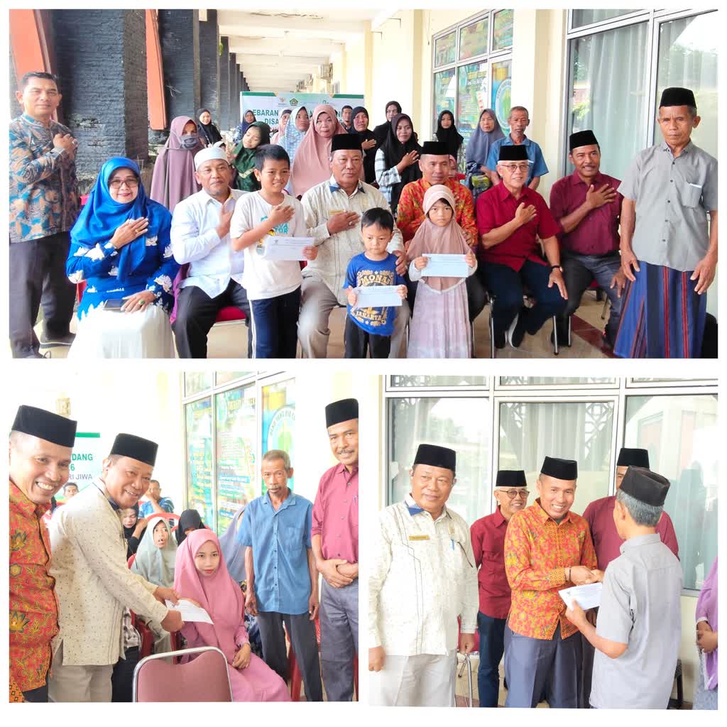 Kemenag Kampar dan BAZNAS Salurkan Bantuan Lebaran Yatim dan Penyandang Disabilitas, Erizon: Wujud Nyata Kepedulian dan Pemberdayaan Umat