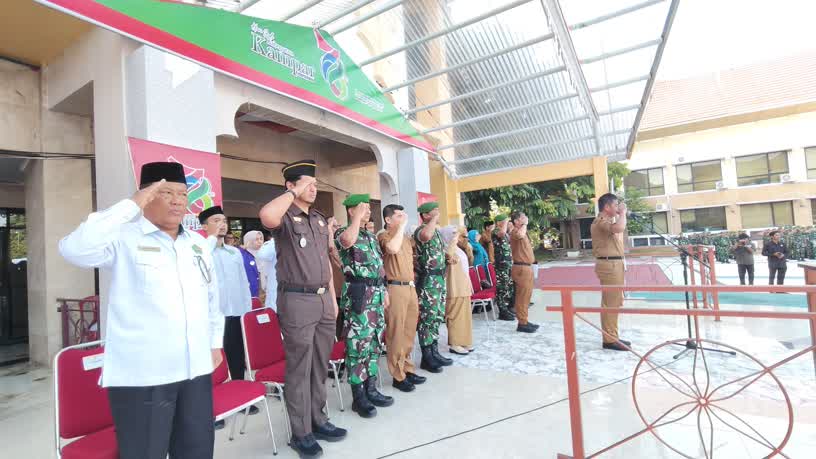 Kakan Kemenag Kampar Hadiri Upacara Peringatan HANI 2026 dan Harganas ke-33, Perkuat Sinergi Mewujudkan Kampar Bersih Narkoba dan Berkualitas