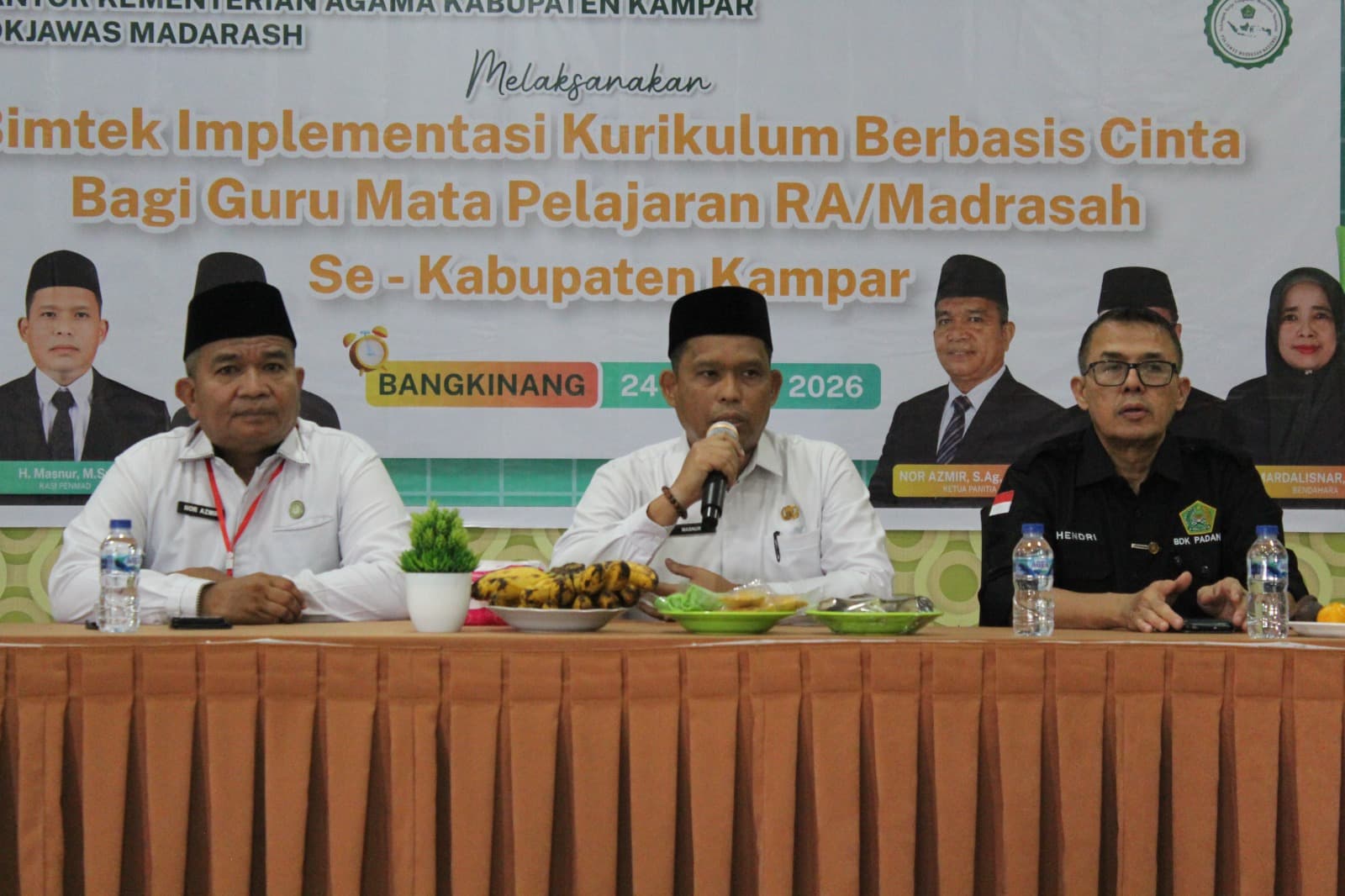 Kasi Penmad Kemenag Kampar Tegaskan Guru Madrasah Wajib Tuntaskan Capaian Pembelajaran dalam Bimtek Implementasi KBC Angkatan IV