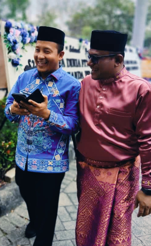 Kabag TU Kanwil Kemenag Riau Hadiri Resepsi Putri H. Fuadi Ahmad, Disambut Hangat Kasubbag TU Kemenag Kampar