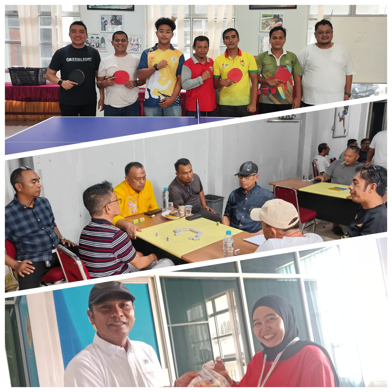 Semarak HUT RI ke-81, KONI Kampar Hidupkan Semangat Kemerdekaan Lewat Catur, Tenis Meja, Domino dan Permainan Rakyat