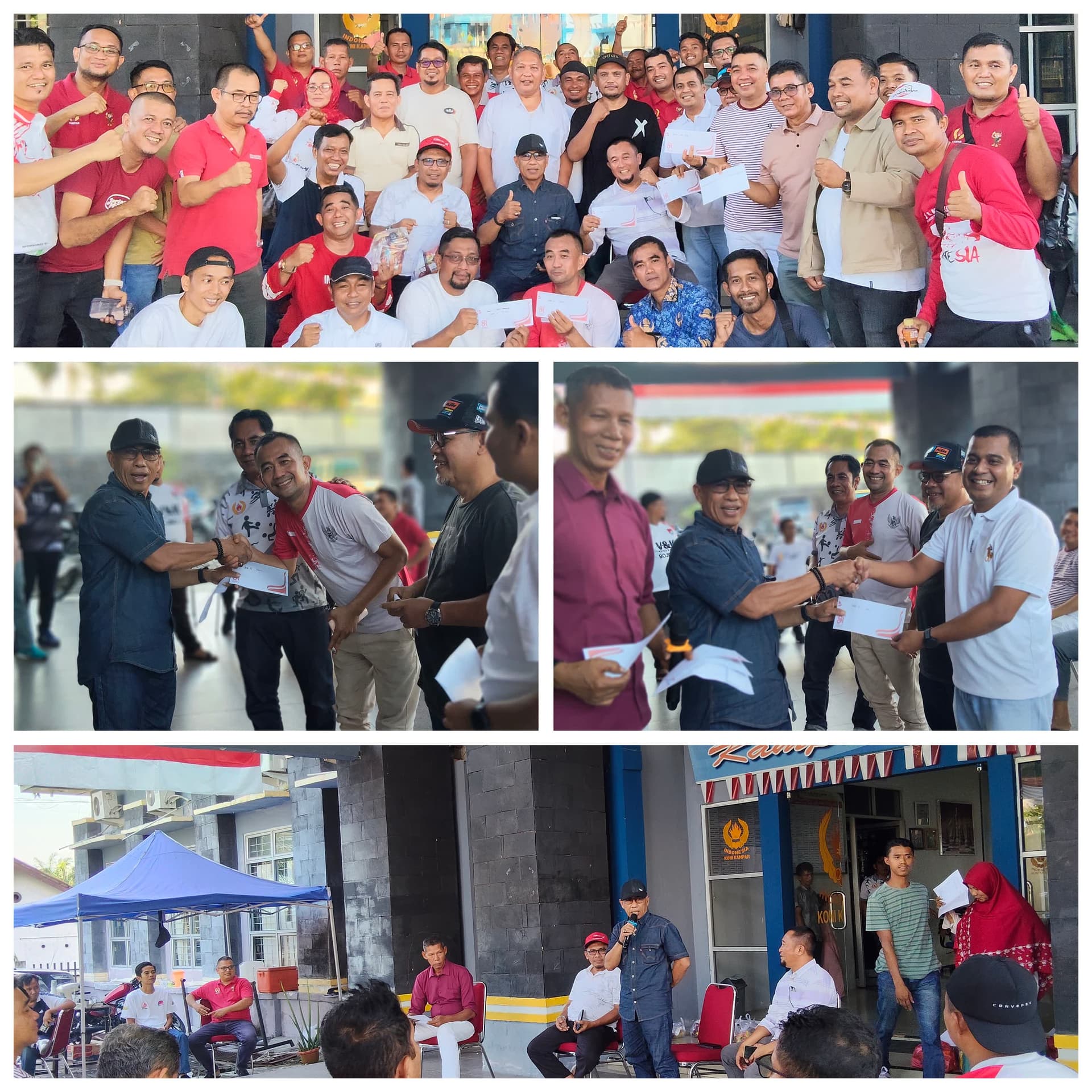 Tiga Hari Semarak HUT RI, Ketua KONI Kampar Tutup Rangkaian Lomba dengan Hadiah dan Doorprize