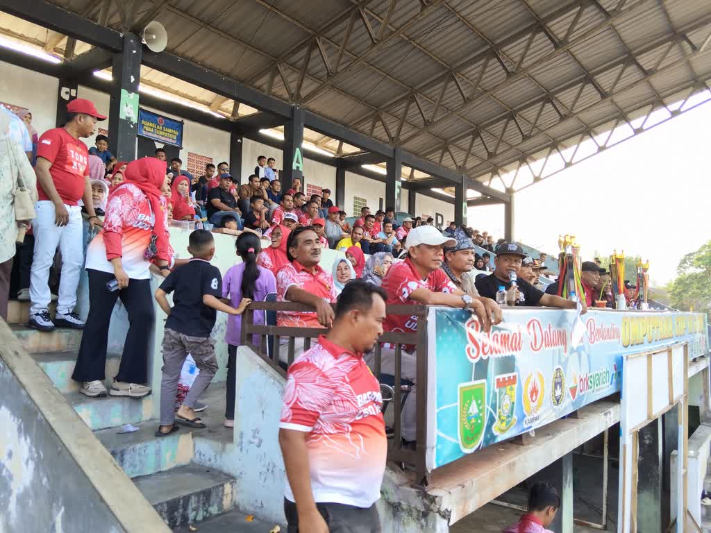 Ribuan Penonton Padati Final OMPUTAKA Cup VII Askar Omputaka Hadapi Pekanbaru United