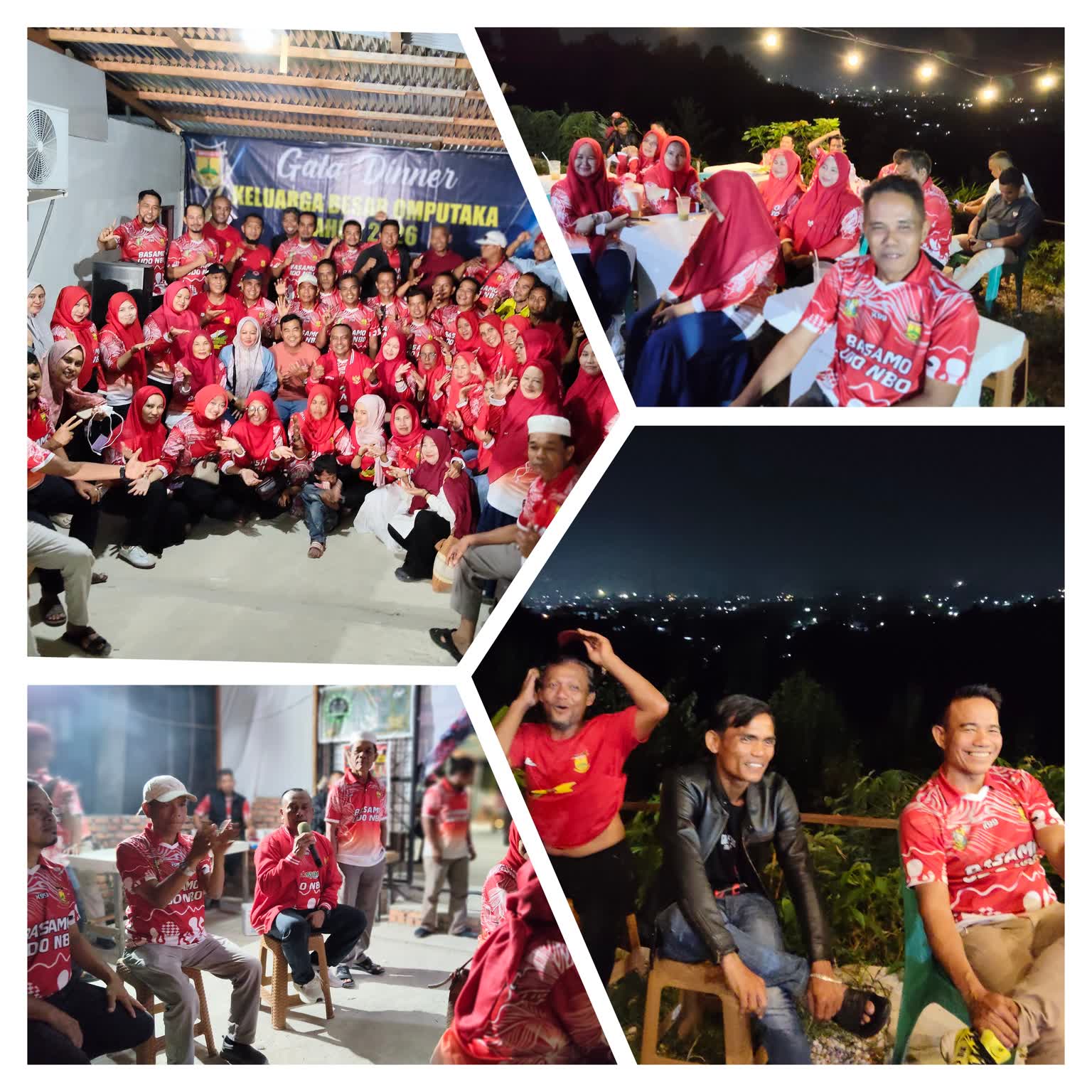 Usai Omputaka Cup VII, Keluarga Besar Omputaka Tutup Perhelatan dengan Gala Dinner Penuh Kekeluargaan di RAMA Coffee