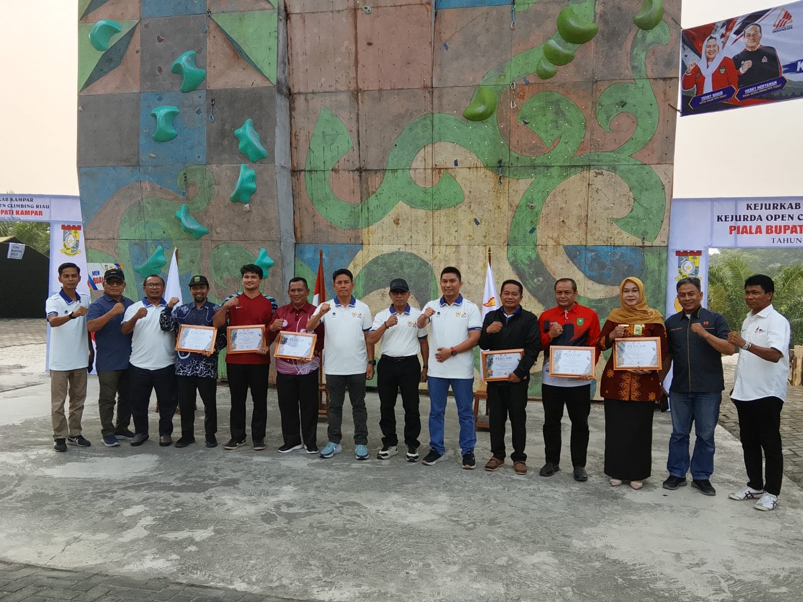 Panjat Tebing Kampar Tancap Gas! Kejurda Open Climbing Piala Bupati 2026 Jadi Panggung Lahirnya Atlet Berprestasi