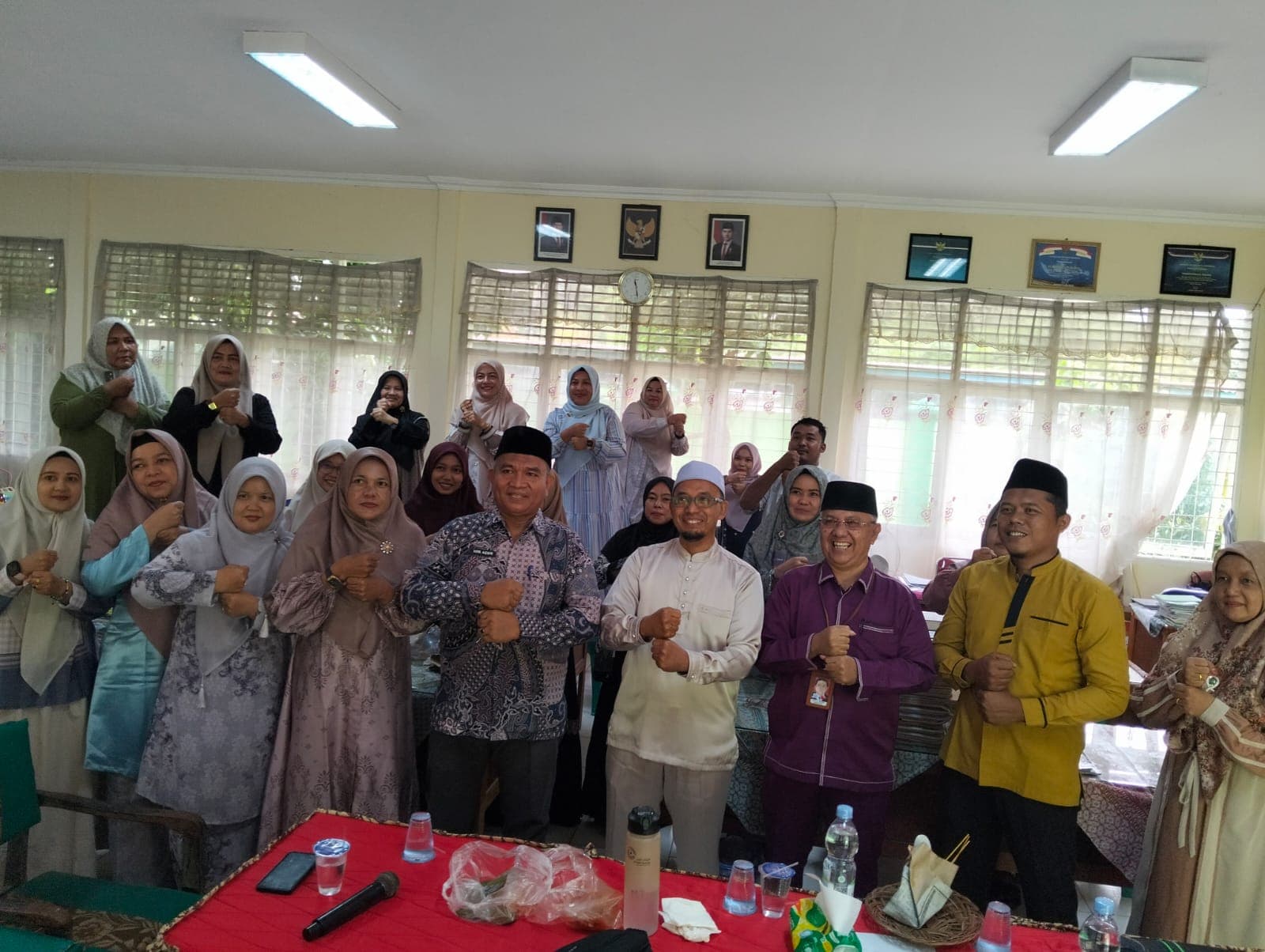 Pengawas Madrasah Bina Guru MTsN 8 Kampar, Samakan Persepsi Pelaksanaan Program Kokurikuler