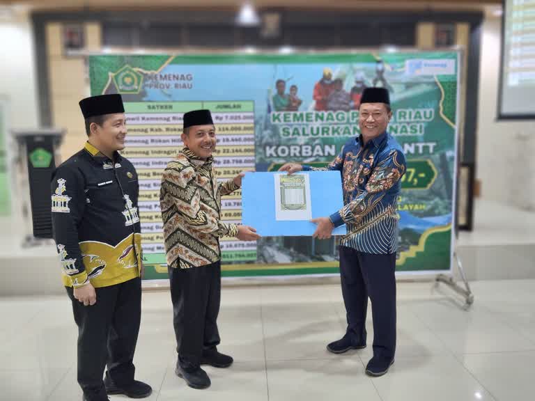 Kumpulkan Donasi Tanggap Darurat Bencana NTT Rp42,778 Juta, Erizon: Kemenag Harus Hadir dan Berdampak bagi Masyarakat