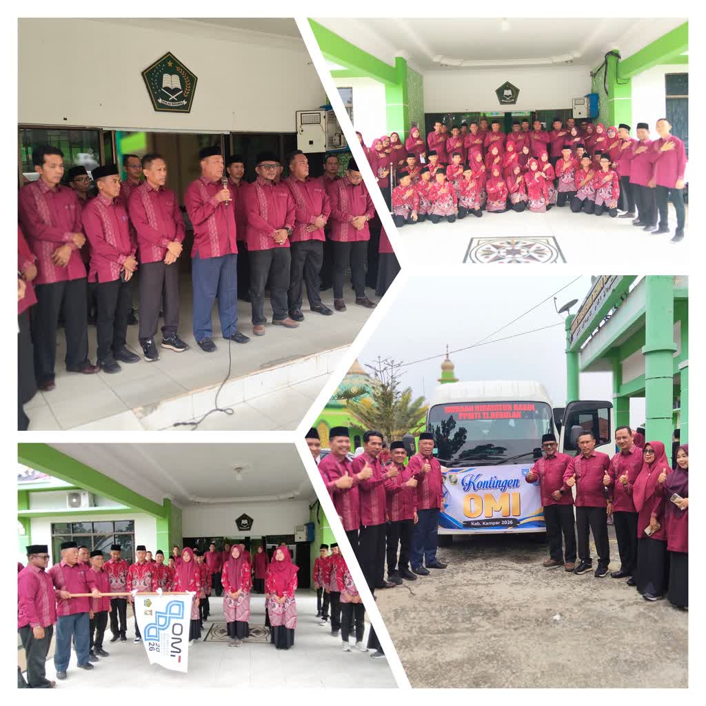 Lepas Kontingen OMI Kampar ke Tingkat Provinsi, Erizon Efendi Kobarkan Semangat Juara: Tunjukkan Kalian Bisa!