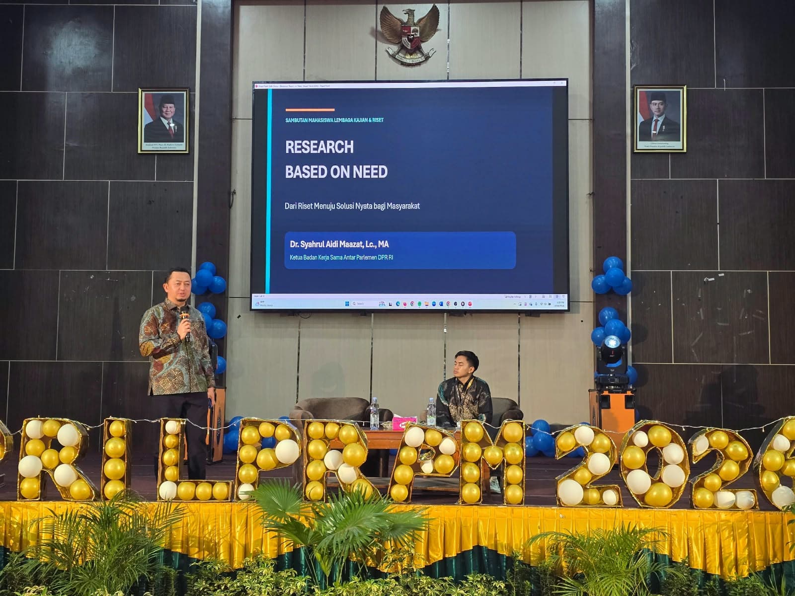 Dari Kampus untuk Bangsa, Syahrul Aidi Dorong Riset Jadi Fondasi Kebijakan Nasional